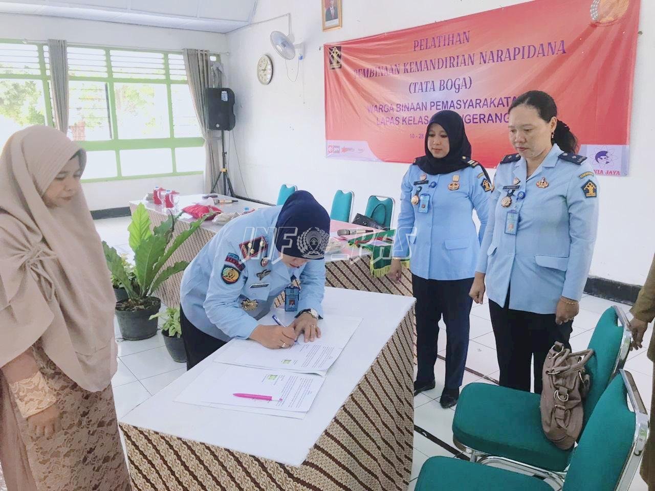 WBP Lapas Kelas IIA Tangerang Belajar Membuat Kue & Kudapan