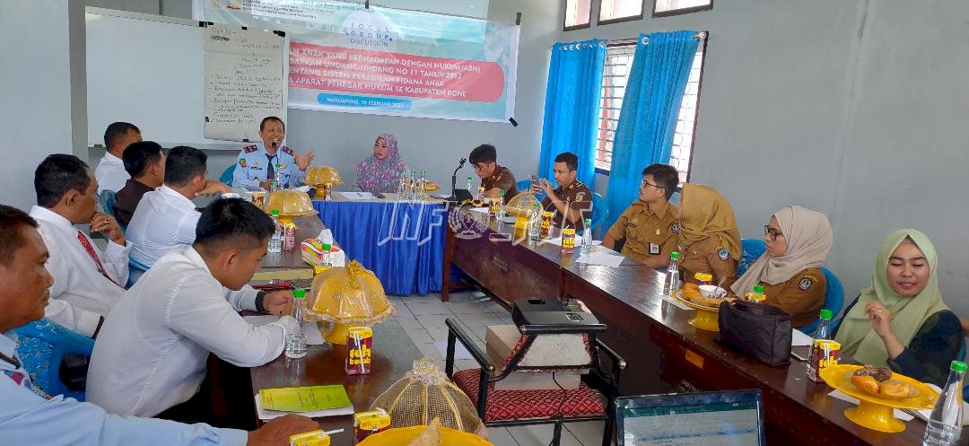 Gelar FGD Bersama APH, Bapas Watampone Angkat Tema Penanganan ABH