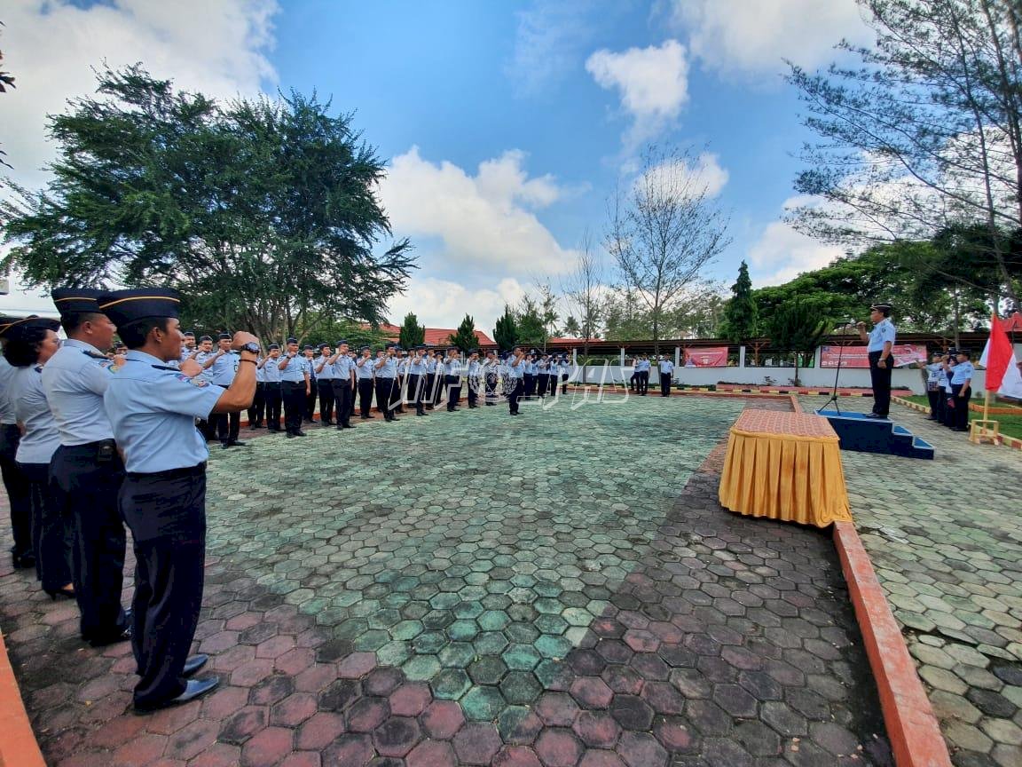 LPKA Bandar Lampung Deklarasikan Janji Kinerja " Transformasi SDM Digital"