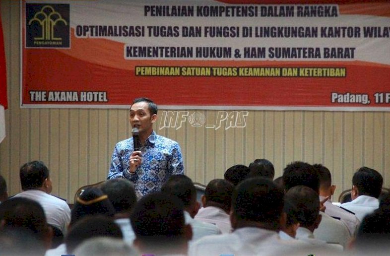 Optimalisasi Tugas Fungsi, Kemenkumham Sumbar Gelar Uji Kompetensi