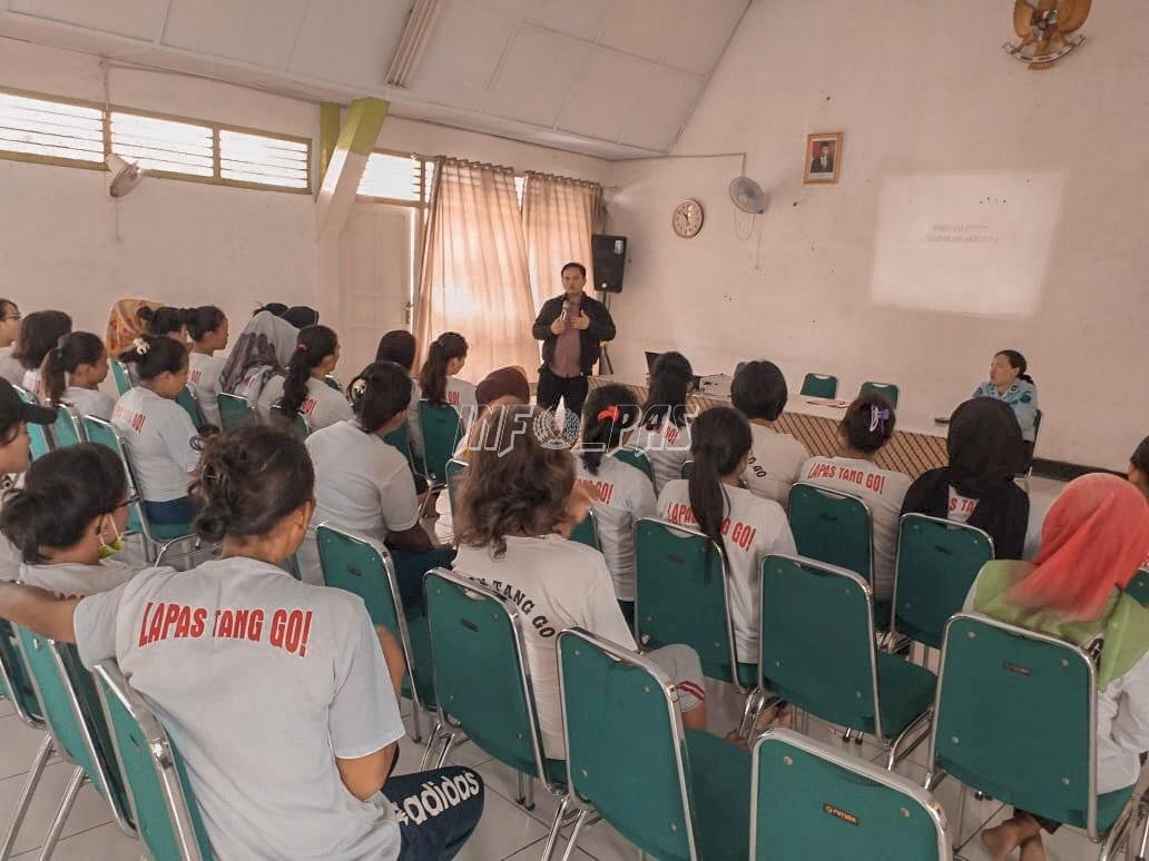 WBP Lapas Kelas IIA Tangerang Dibekali Penyuluhan Mental & Pelatihan Menjahit