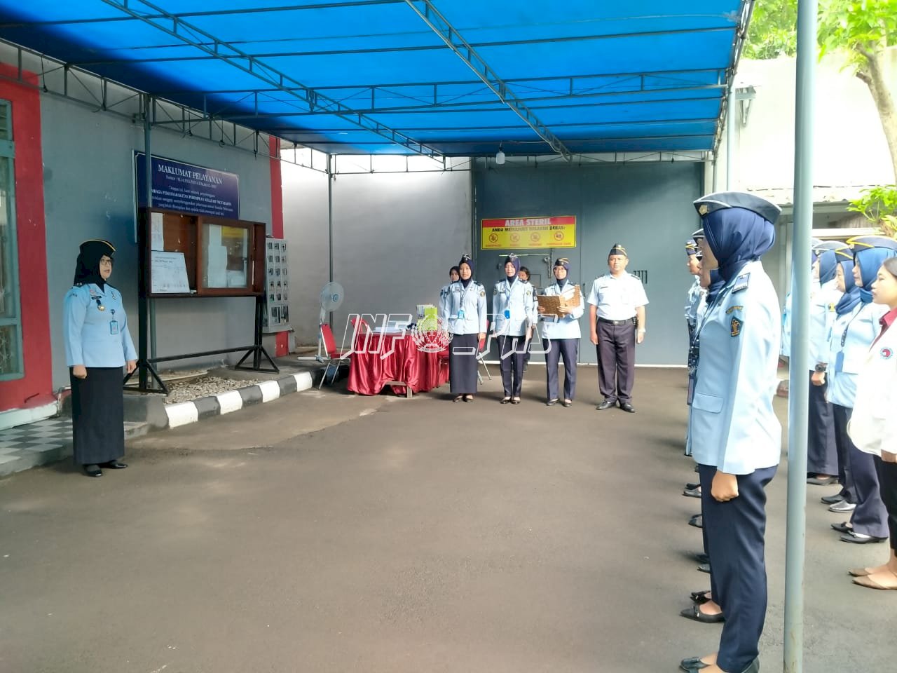Kadiv PAS DIY Tekankan Semangat Dalam Pelaksanaan Apel Pagi di LPP Yogyakarta