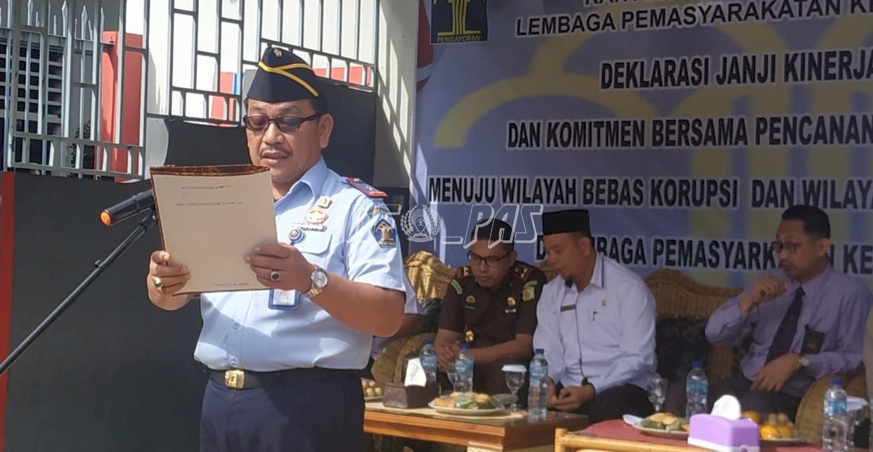 Lapas Pagaralam Berkomitmen Raih Predikat WBK