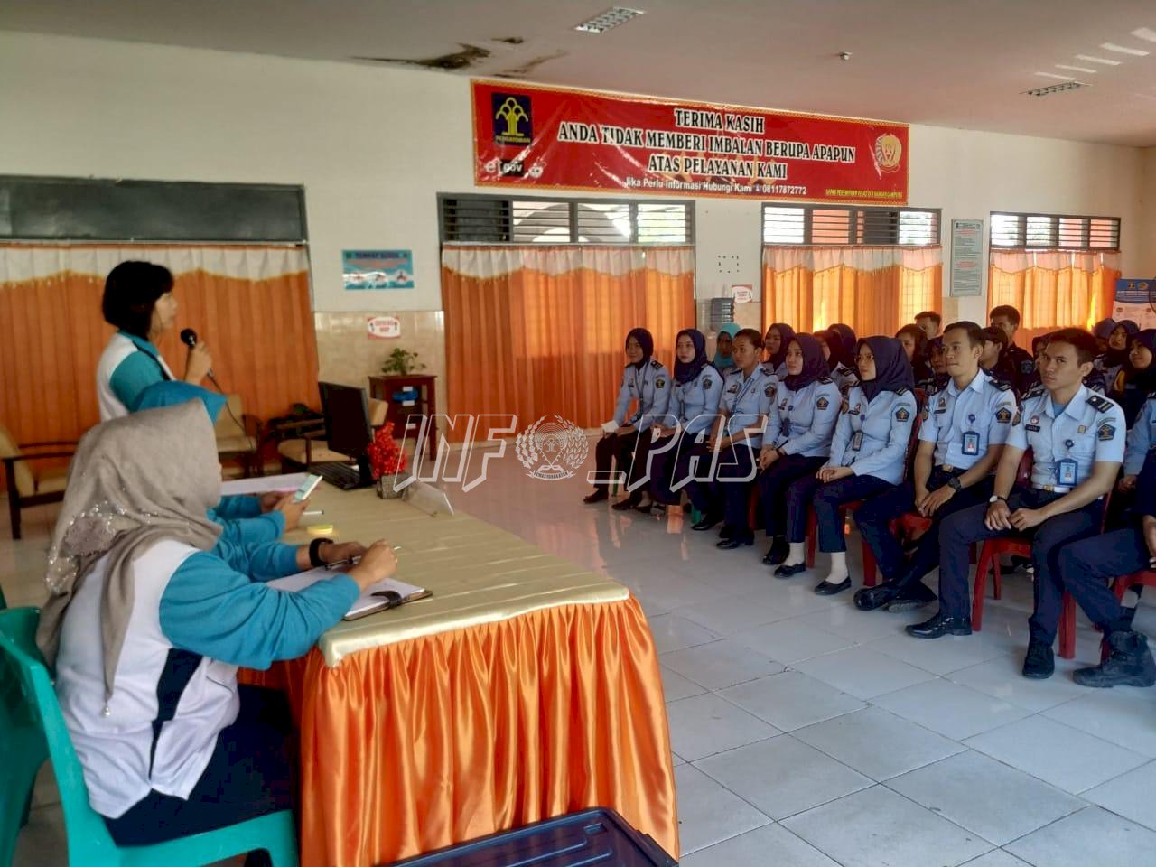 Jadi Garda Terdepan, Regu Pengamanan LPP Lampung Terima Penguatan