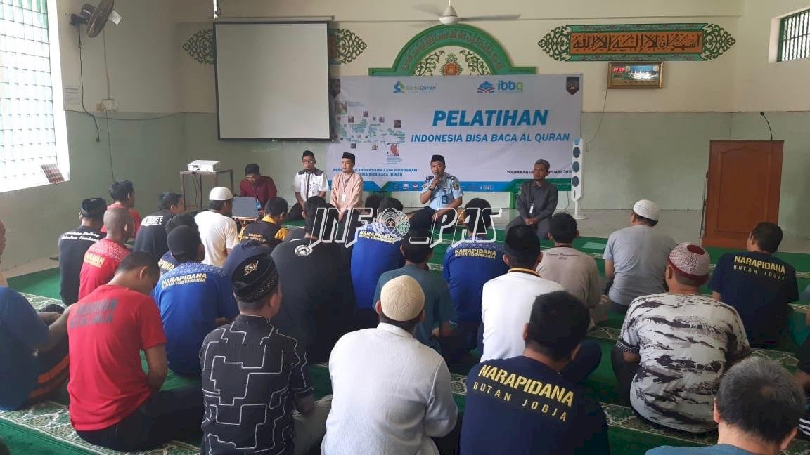 Pelatihan Baca Al Qur’an Tingkatikan Spiritualitas WBP Rutan Yogyakarta