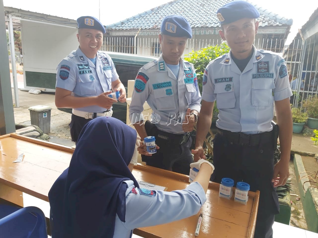 Tes Urin Seluruh Petugas, Lapas Metro Juga Deklarasikan Janji Kinerja