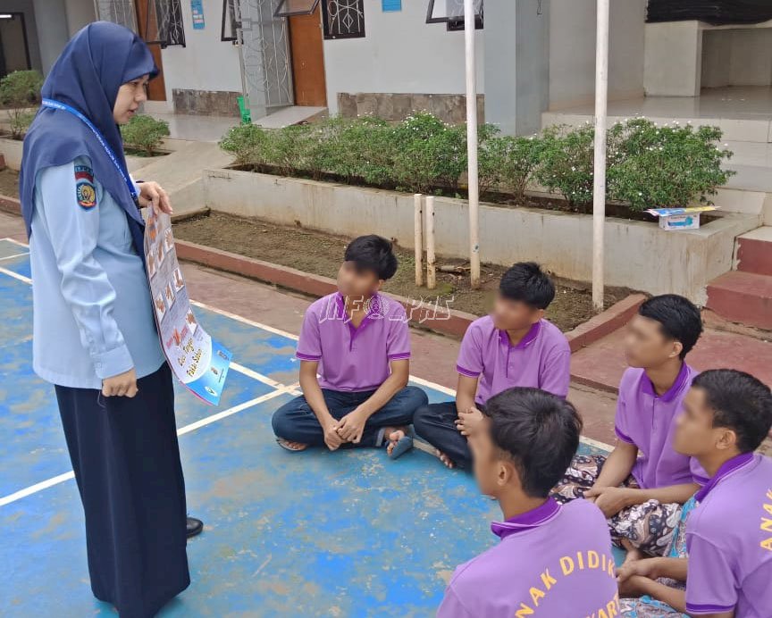 Cegah Corona, Dokter LPKA Jakarta Sosialisasikan GERMAS Kepada Anak