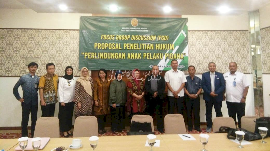Perwakilan LPKA Jakarta Hadiri FGD Perlindungan Anak Pelaku Pidana