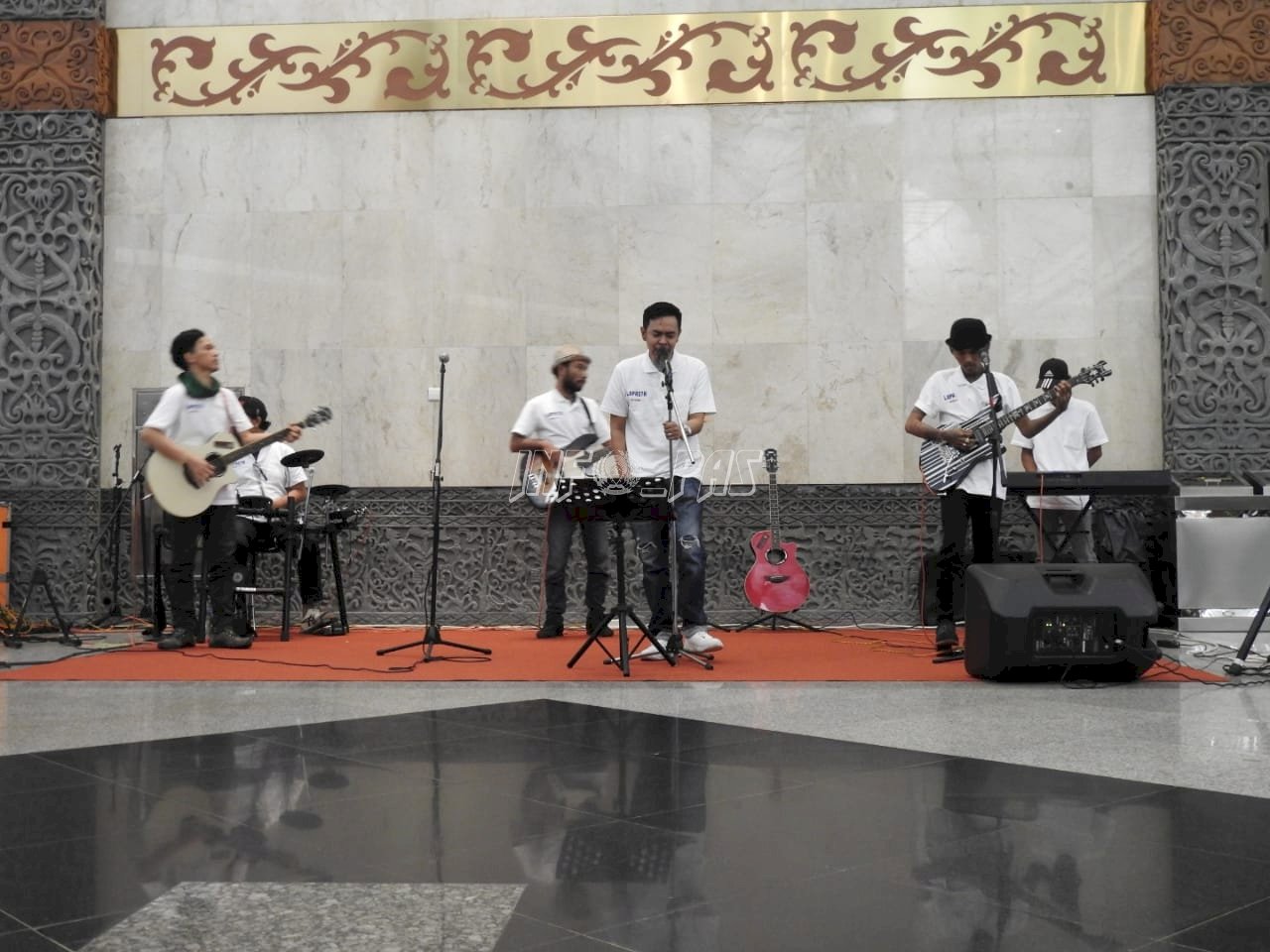 Lapasta Band Meriahkan Pameran Homeland Security Indonesia 2020