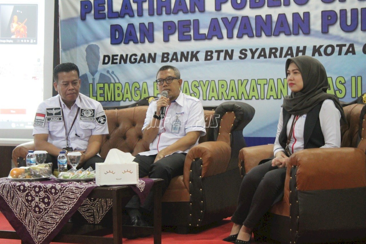 Petugas Lapas Cilegon Belajar Public Speaking & Pelayanan Publik 