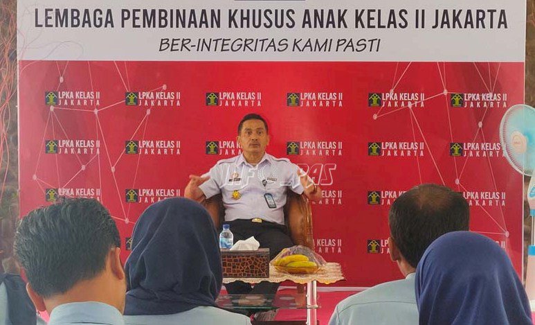 Sambangi LPKA Jakarta, Plt. Dirjen PAS: No Korupsi, No. Pungli