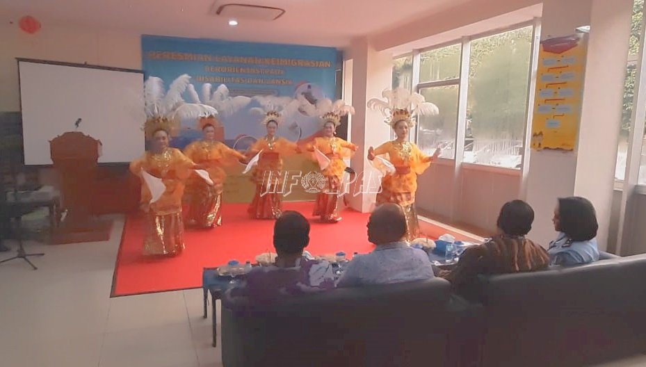 WBP Lapas Kelas IIA Tangerang Suguhkan Tarian Nusantara di Kanim Tangerang