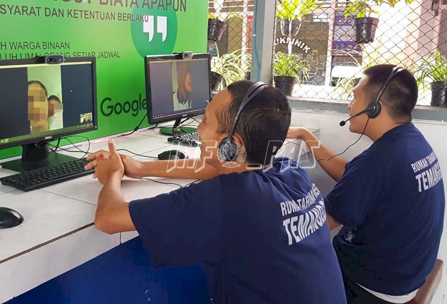 WBP Rutan Temanggung Manfaatkan Layanan Video Call untuk Melepas Rindu