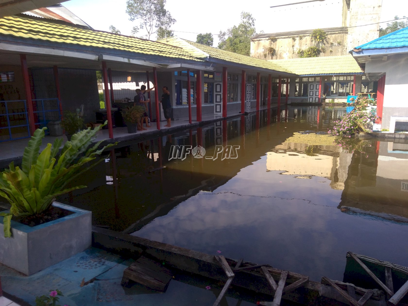 Rutan Buntok Terendam Banjir