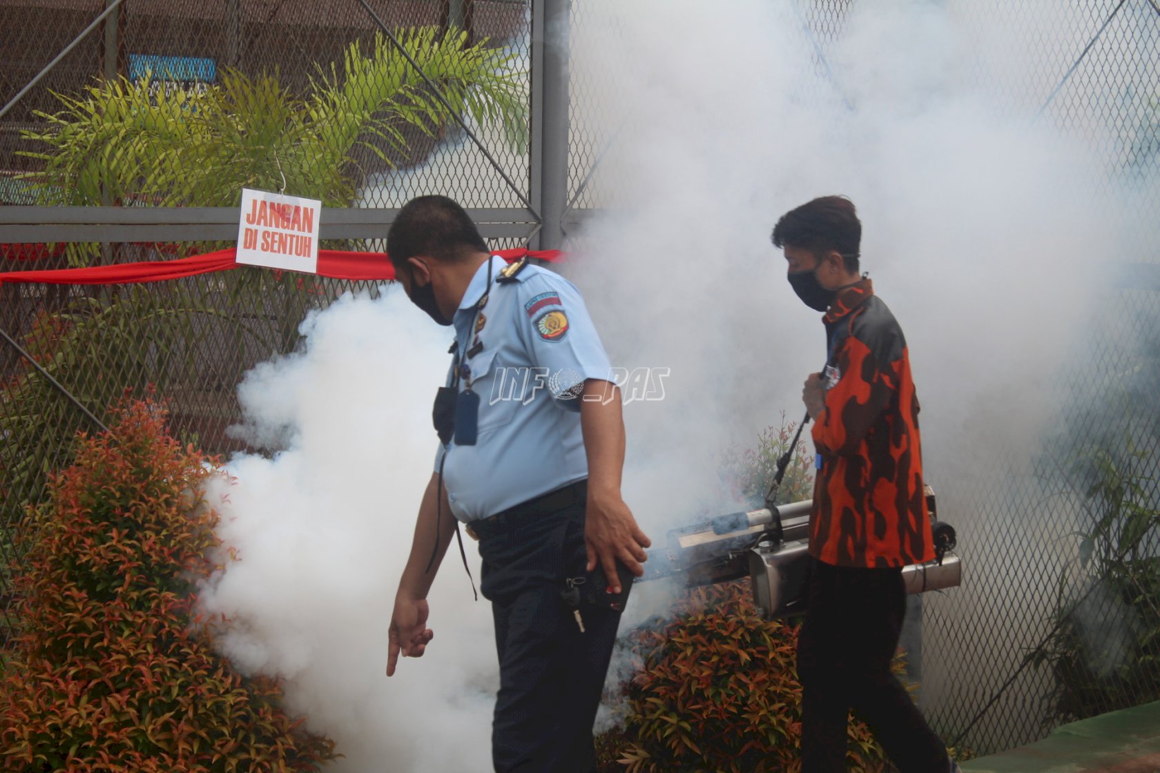 Fogging di Lapas Cilegon Diharapkan Putus Mata Rantai DBD