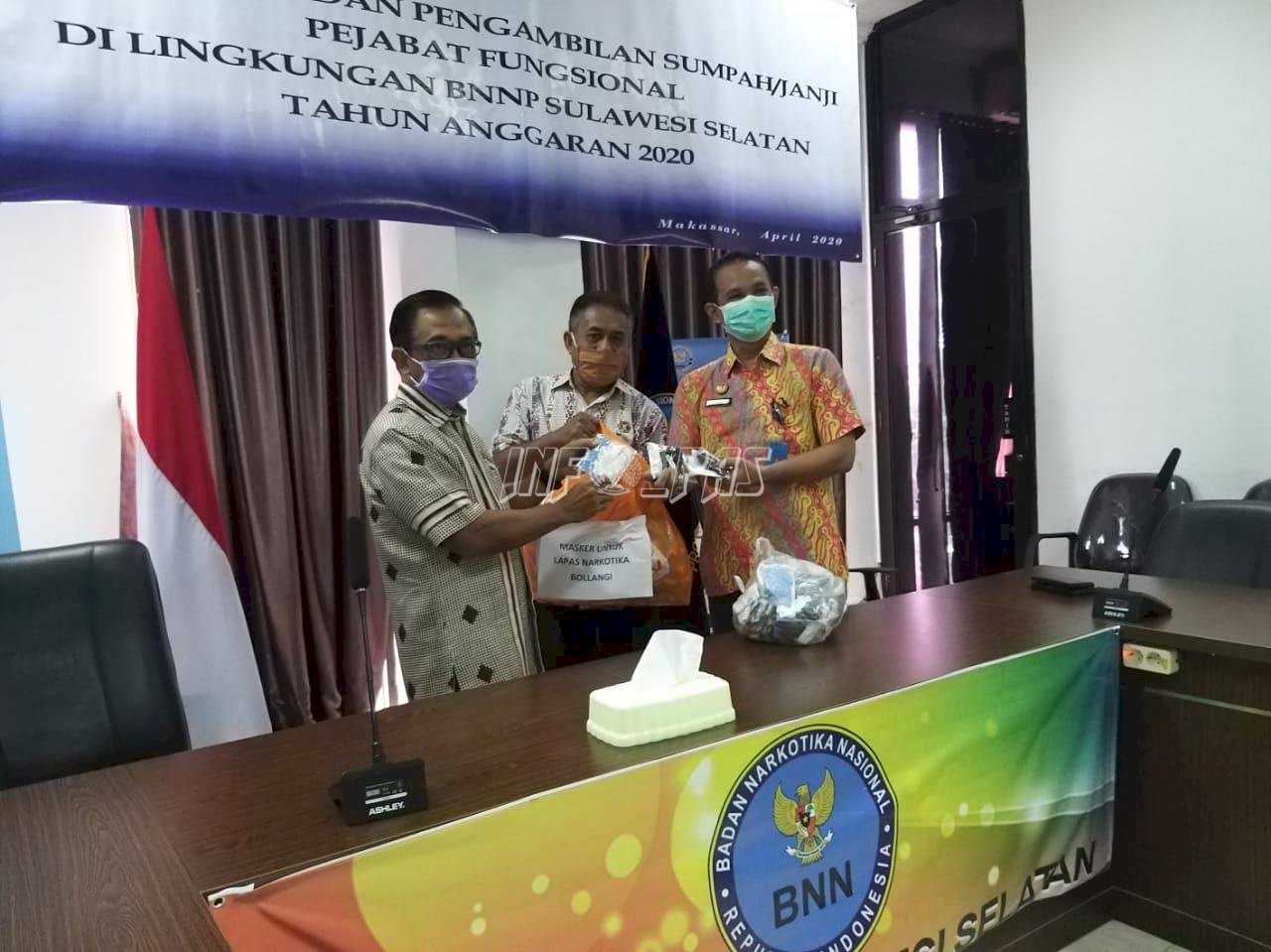 Program Rehabilitasi Tetap Berjalan, BNNP Sulsel Puji LPN Sungguminasa