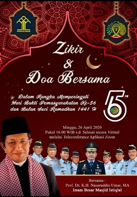 Galeri: Zikir & Doa Bersama Jelang Hari Bakti Pemasyarakatan ke-56