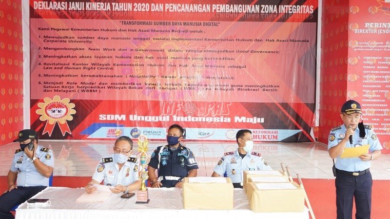 Rutan Manado Gelar Lomba Kamar & Blok Terbersih