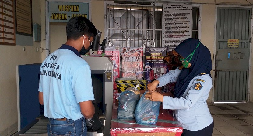 Lapas Palangka Raya Tetap Layani Penitipan Makanan WBP