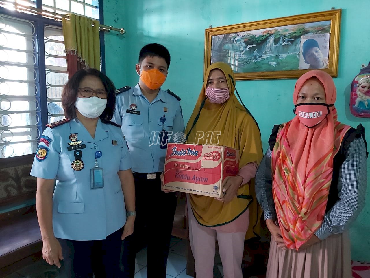 Bakti Sosial Terhadap Klien, Wujud Kepedulian Bapas Makassar
