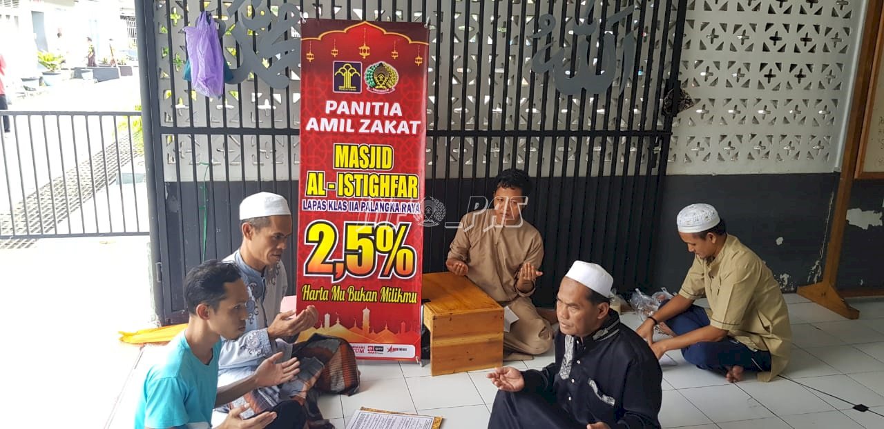 Lapas Palangka Raya Buka Layanan Zakat Fitrah Bagi Petugas & WBP