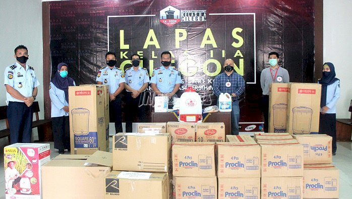 Lapas Cilegon Sambut Bantuan Penanganan & Pencegahan COVID-19