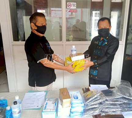 Lapas Palangka Raya Terima APD & Sarana Pencegahan COVID-19