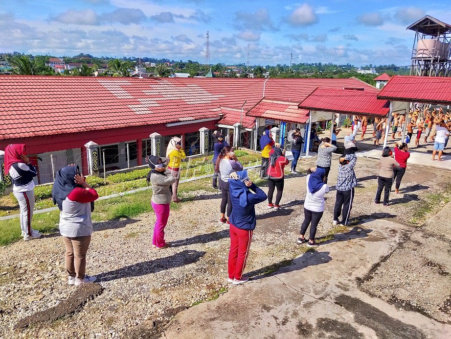 Lapas Muara Teweh Ajak WBP Antisipasi Penyebaran COVID-19