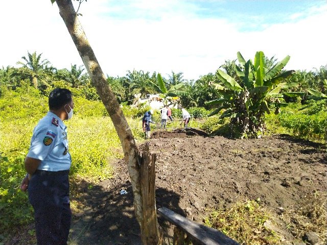 Perluas Kebun, Lapas Sukamara Kembali Tanam Bibit Jagung