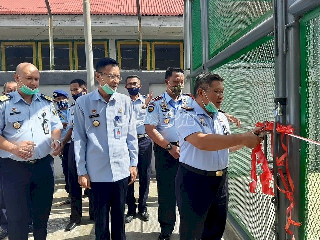 Peresmian Pintu Gerbang II Permudah Layanan Pemasyarakatan di Lapas Ambon