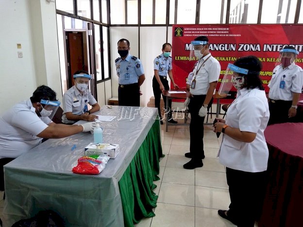  Tim Divisi PAS Yogyakarta Gelar Tes Urine di LPN Yogyakarta