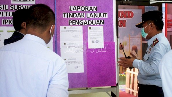 TPI Lakukan Evaluasi Lanjutan Pembangunan ZI di Lapas Cilegon