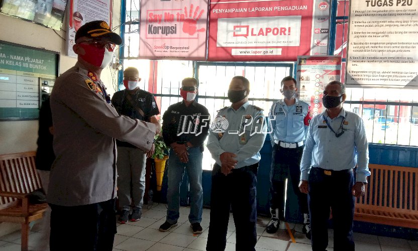 Rutan Buntok Terima Kunjungan Kapolres Barito Selatan