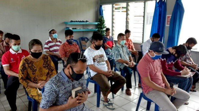 Rutan Buntok Galakkan Pengajian & Ibadah Rutin Online