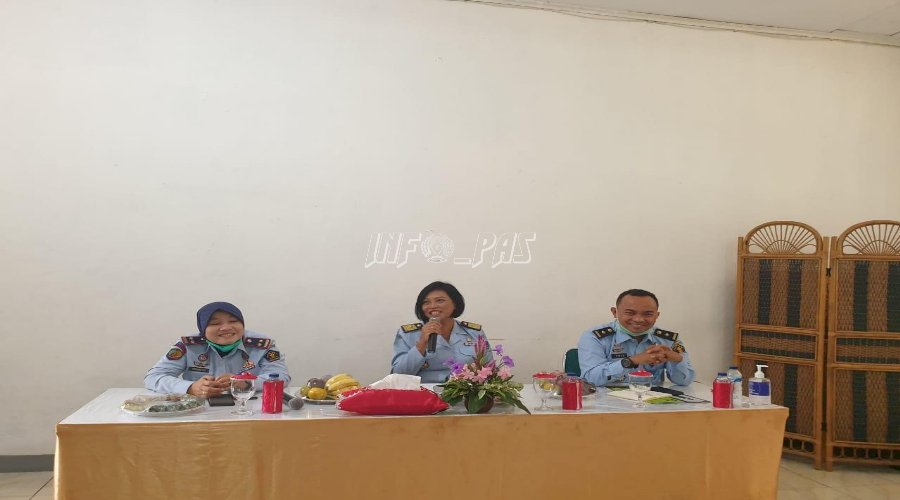 Kadiv PAS Banten Berikan Arahan di Lapas Kelas IIA Tangerang