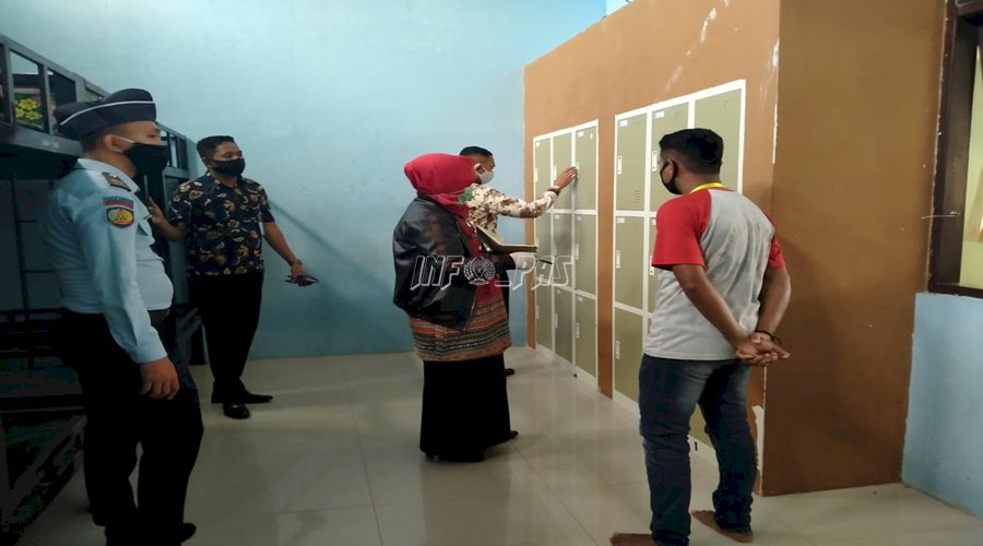 Usai Pembukaan Pelatihan Anak, Divisi PAS Maluku Sidak LPKA Ambon