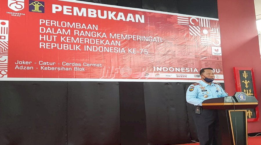 Lapas Ambon Gelar Perlombaan Semarak Kemerdekaan