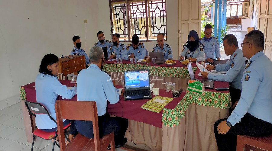 Bapas Muara Teweh Evaluasi Hasil Penilaian TPI