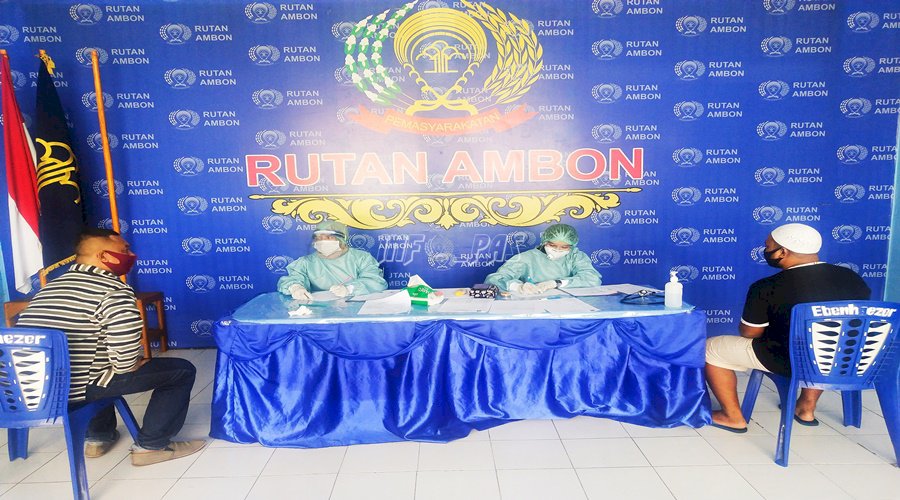 Rutan Ambon Kembali Terima 8 Tahanan A.III