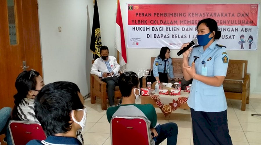 Bapas Jakarta Pusat Gelar Penyuluhan Hukum & Pendampingan ABH