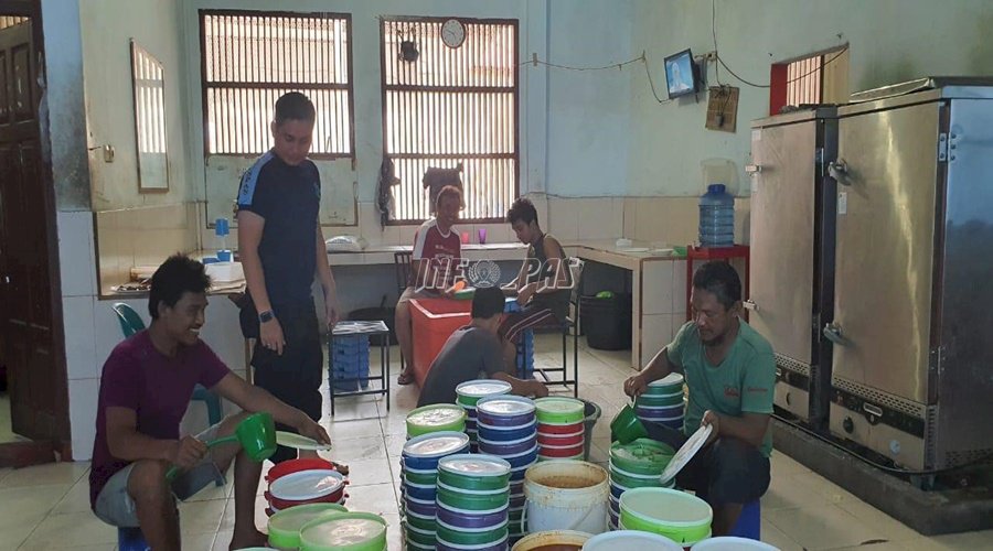Rutan Banda Aceh Rutin Pantau Kebersihan Area Dapur