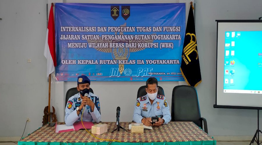 Rutan Yogyakarta Gelar Internalisasi & Penguatan Satuan Pengamanan