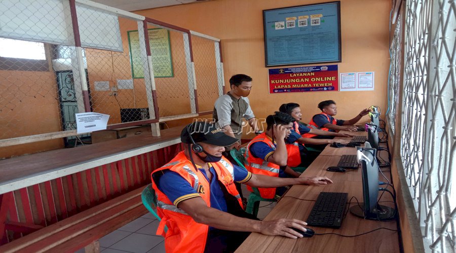 WBP Nikmati Layanan Video Call & Penitipan Makanan