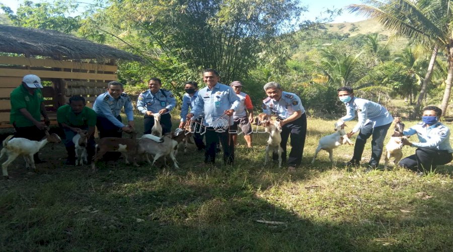 Kadiv PAS Sulbar Dukung Kegiatan Pertanian & Peternakan di Rutan Majene