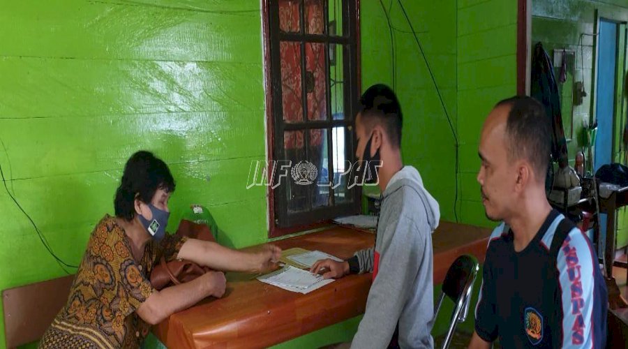 Klien Anak Bapas Muara Teweh Ikuti Pelatihan Kerja di PKBM Tunas Pribumi