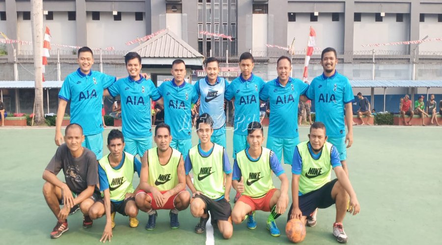 Keseruan Lomba Futsal & Bola Voli di Porseni LPN Jakarta