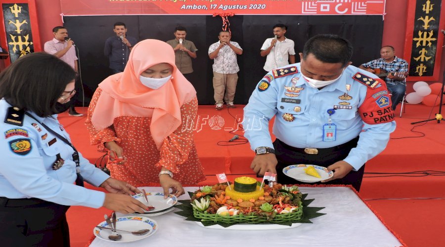 Lapas Ambon Gelar Syukuran Hari Kemerdekaan