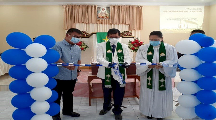  Rutan Manado Gelar Pentahbisan Renovasi Gedung Gereja Abigael 