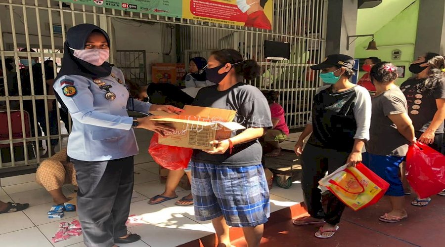 LPP Jakarta Bagikan Perlengkapan Mandi bagi WBP