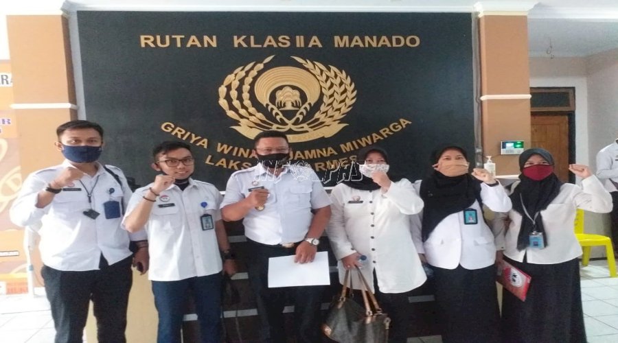 Tim Ditjen HAM Sambangi Rutan Manado